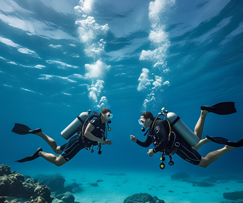Scuba diving